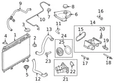 HOSE 8V2Z-8B081-B FORD