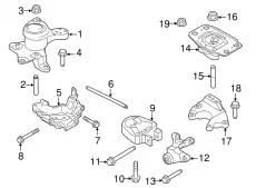 HOUSING - TRANSMISSI BG9Z-6068-A FORD