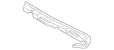 Кронштейн бампера 7A2Z-17D942-D FORD