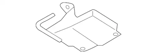 Кронштейн глушителя DP5Z-5A204-B FORD