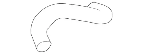 Патрубок радиатора 8L2Z-8260-B FORD