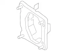 Кронштейн крепления бампера CP9Z17B750A FORD