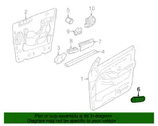 Ручка двери FORD 6L2Z-78224A34-AAM