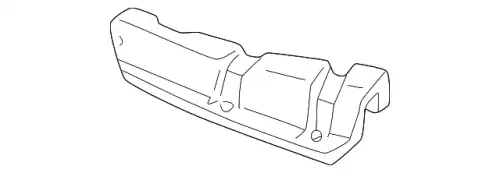 Кронштейн бампера XL3Z-17E856-AA FORD