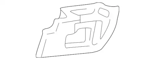 Ручка двери FORD 4C2Z-1522635-AAA