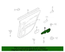Ручка двери FORD AE5Z-54266A24-CA