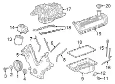 Прокладка коллектора FORD YL3Z-9439-A