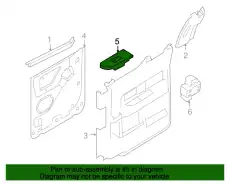 Ручка двери FORD AL3Z-14528-BB