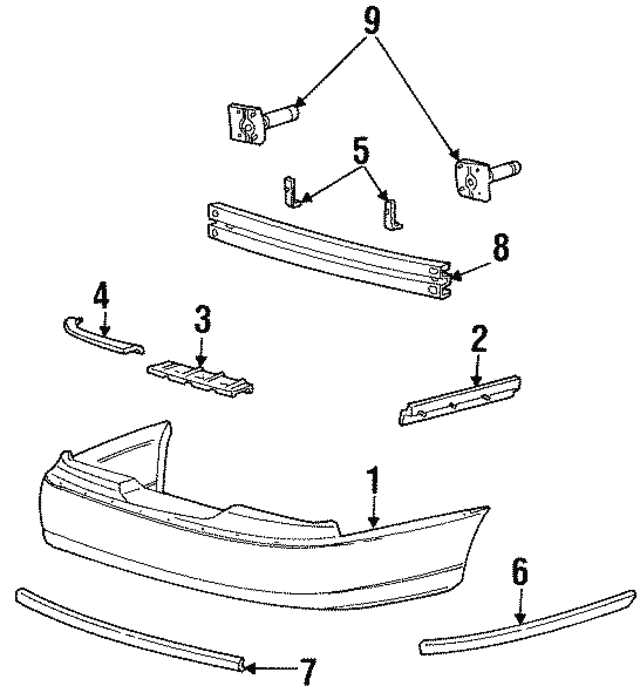 F8VZ-17C830-BA PAD FORD