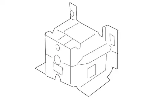 Кронштейн бампера 8A4Z-17D942-A FORD