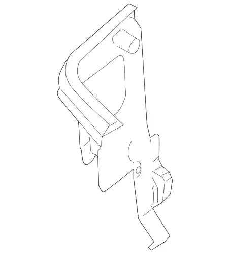 Кронштейн бампера 8A4Z-17D943-A FORD