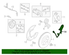 HOSE ASY - BRAKE FR3Z-2282-C FORD
