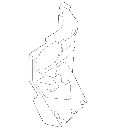 Кронштейн бампера CR3Z-17D943-A FORD