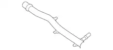 PIPE - RADIATOR UPPER FL3Z-8290-A FORD