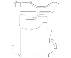 Ручка двери FORD FL3Z-14D189-A