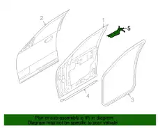 Уплотнитель двери FORD 6L1Z-7820557-A