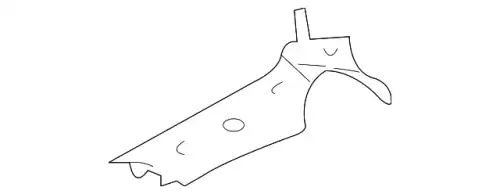 Уплотнитель двери FORD 6L1Z-7820557-A