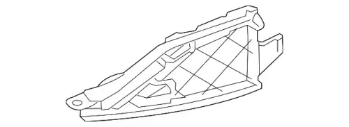 Кронштейн бампера DA8Z-17C972-B FORD