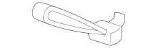 Ручка двери FORD 7L1Z-78434A14-AA