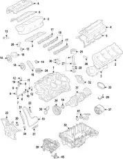 Прокладка ГБЦ FORD JL3Z6051B