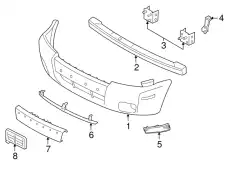 Указатель поворота 5E6Z-15A201-AA FORD
