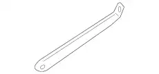 Кронштейн бампера 5C3Z-17755-AA FORD