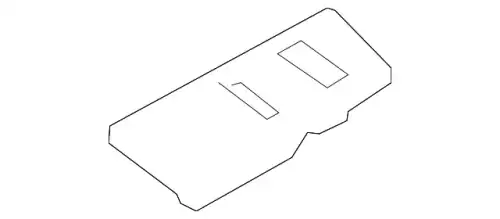 Ручка двери FORD 9C2Z-14524-AB