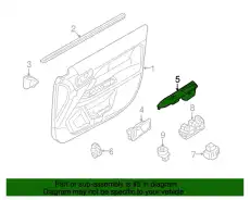 Ручка двери FORD 6E5Z-5422634-AAC