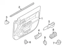 Ручка двери FORD 6E5Z-5422634-AAC