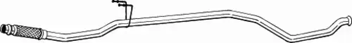 Гофра глушителя BOSAL 989-531 L= d=