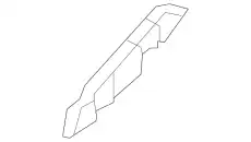 Кронштейн бампера AN7Z-17C947-B FORD