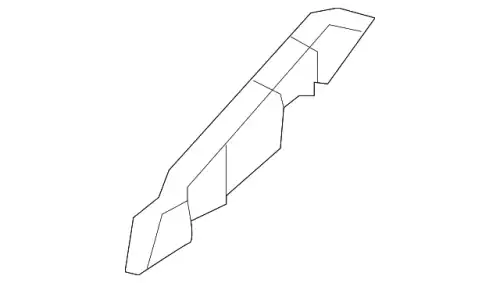 Кронштейн бампера AN7Z-17C947-B FORD