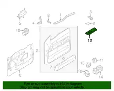 Ручка двери FORD 9L3Z-14527-CA