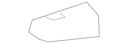 Ручка двери FORD 6L2Z-14524-ABB