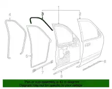 Ручка двери FORD 1L2Z-78203A01-AA