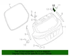 PIVOT - LIFT - SOFT EJ7Z-78442A38-B FORD