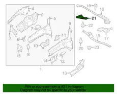 Кронштейн крыла переднего AV6Z-16060-A FORD