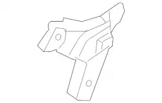 Кронштейн бампера AH6Z-17C947-A FORD