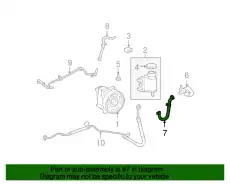 Шланг ГУР FORD 6E5Z-3R807-AA