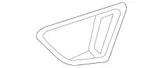 Заглушка бампера AE8Z-17E811-CA FORD