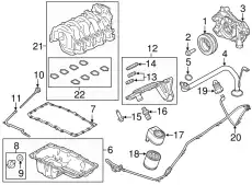 Прокладка коллектора FORD AC3Z-9439-A