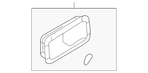 Ручка двери FORD 8T4Z-7822620-AB