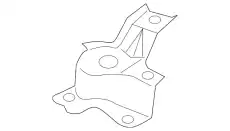 Кронштейн радиатора 8L8Z-8B068-A FORD