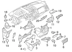 SPACER BK3Z-00810-AA FORD