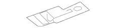 Кронштейн бампера 8A2Z-17C972-A FORD