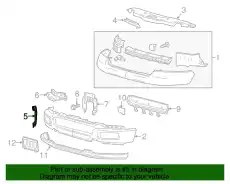 Кронштейн бампера 4L3Z-17755-AA FORD