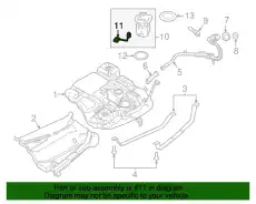 SENDER ASY - FUEL TA DT4Z-9A299-A FORD