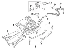 SENDER ASY - FUEL TA DT4Z-9A299-A FORD