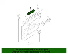 Ручка двери FORD 5G1Z-5422634-AAA