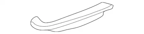 Кронштейн бампера 1F1Z-17C947-BA FORD